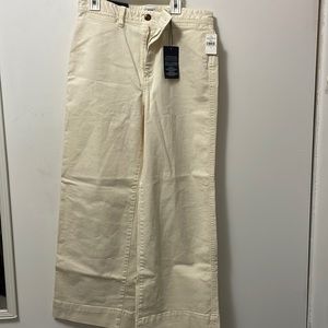 GAP High Rise Wide-Leg Crop